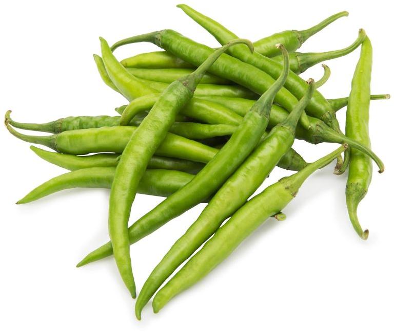 fresh green chilli