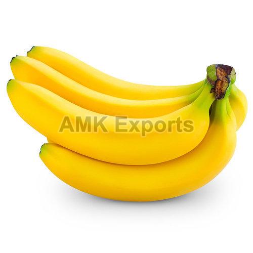 Organic Yellow Banana, Packaging Type : Plastic Crate