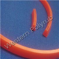 RUBBER EXTRUSION TRAPEZOID SHAPED