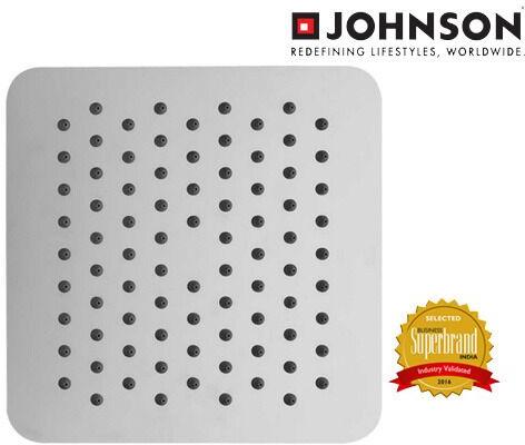 Stainless Steel Johnson Rain Shower, Shape : Square