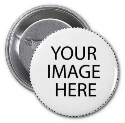 Multicolor Metal Badges