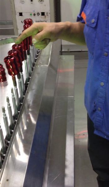 Wine Caps Automatic Spray Painting Machine