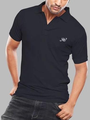 Mens Digital printed Polo T Shirt, Size : XXL