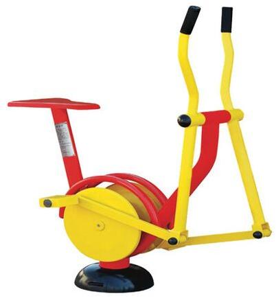 Iron Gym Cycle, Color : Red Yellow