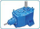 Bevel helical cooling tower gearbox