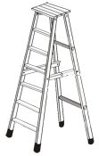 Aluminium Folding Ladder