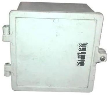 Rectangular Poly Carbonate Electrical junction box, Color : White