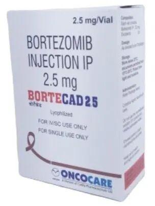 Bortecad Bortezomib Injection, Packaging Size : 2.5mg/Vial