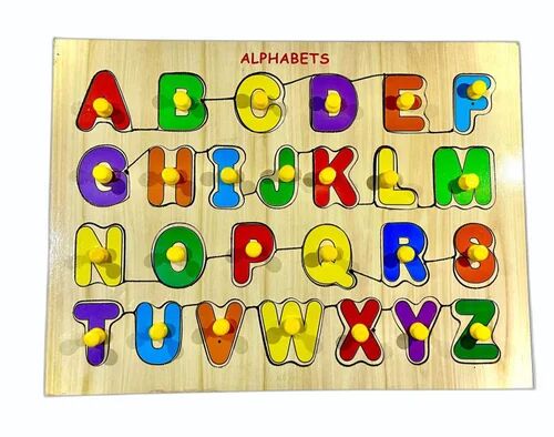 Multi Wooden Alphabet Tray Puzzle