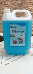 Hand Sanitizer Can, Packaging Size : 5Ltr.