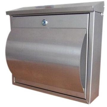 Surya Stainless Steel letter boxes, Color : Silver