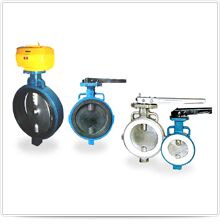 Center Disk Wafer Butterfly Valve, Size : 2″ TO 24″
