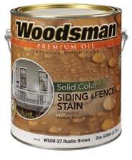 Woodsman Solid Color Oil Siding