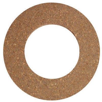 Natural Brown VinCork Square Rubberized Cork Washer, for Electrical Transformers