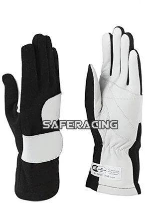 Black Nomex Racing Gloves