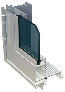 Aluminium door sections