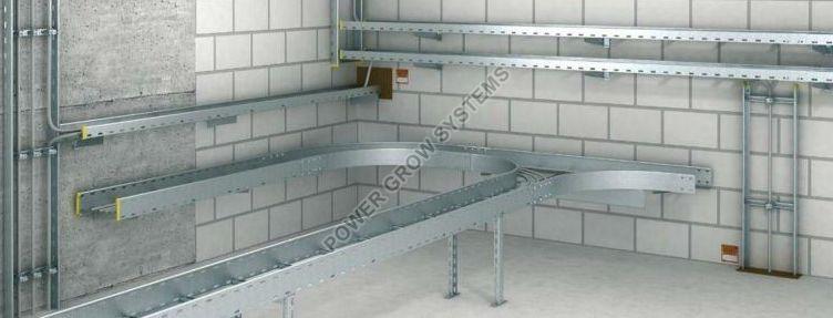 Metal Fitted Cable Tray, Color : Grey