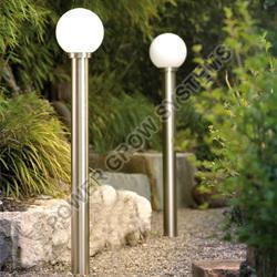 Metal Garden Light Poles, Color : Golden