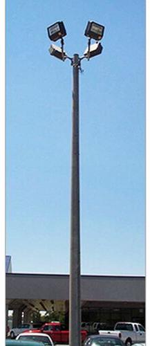 Flood Light Pole