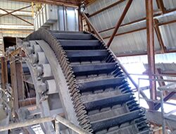 Steep Angle Conveyor Belt