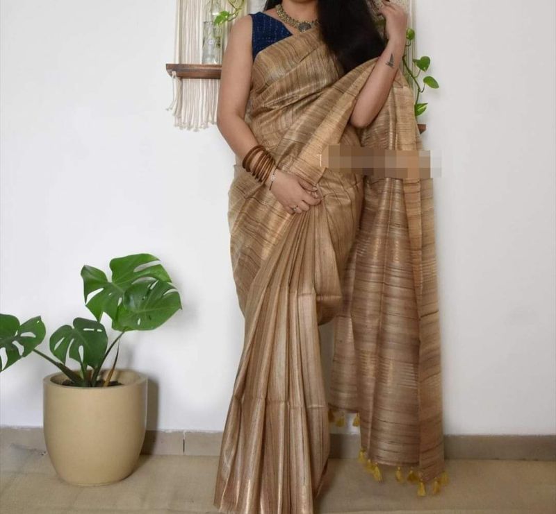 Tussar Silk Saree