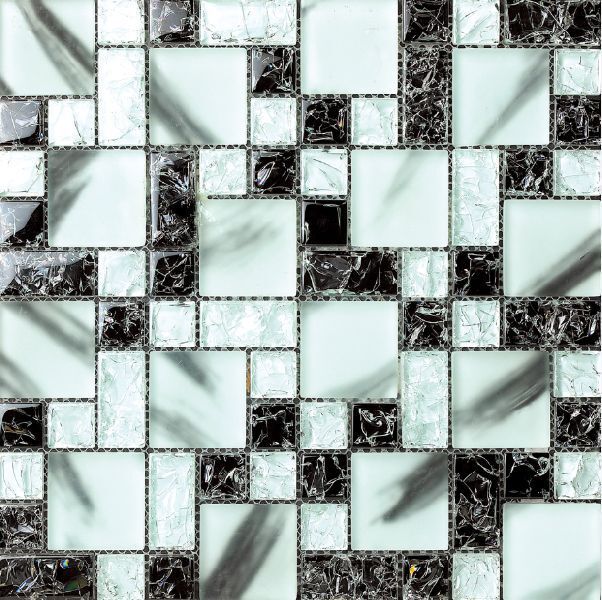 Cracked Crystal Bedroom Mosaic Tiles