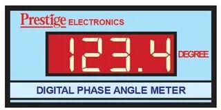 Digital Phase Angle Meter, Power : 230 VAC + 20%, 50 Hz.