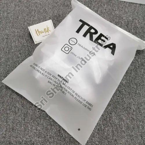 Printed Polypropylene Frosted Slider Lock Bags, for Industrial, Carry Capacity : 1kg