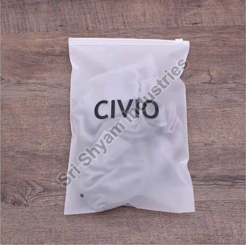 Opaque Printed Zip Lock Bags, for Packaging, Size : 12x8 inch