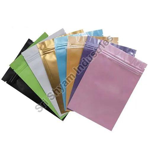 Rectangular Plain LDPE Opaque VCI Bags, for Packaging, Technics : Handmade