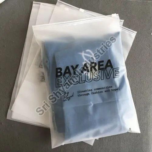 LDPE Printed Pe Zipper Bags, for Packaging Food, Shopping, Size : 12 x 14 inch