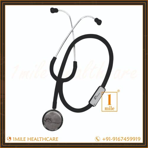 Dr Morepen Deluxe Stethoscope, Chest Piece Material : Stainless Steel