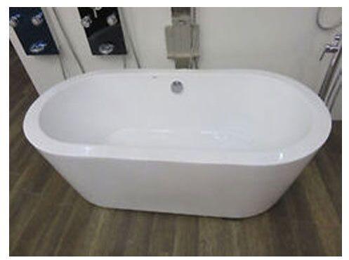 Plain Ceramic Sanitary Bathtub, Color : White