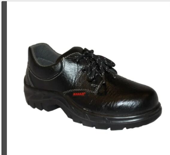 PU Leather Karam Safety Shoes, for Industrial, Gender : Male