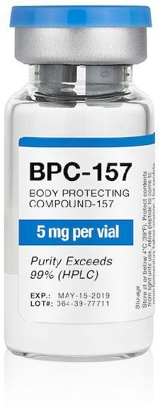 Chemical BPC-157 injection, for Personal, Grade Standard : Pharm Grade