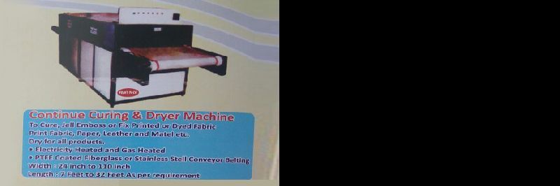 Continue Curing Dryer Machine