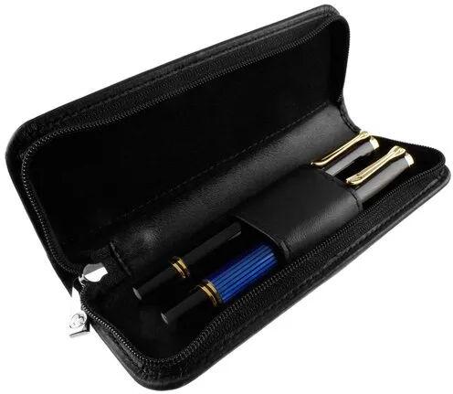 Leather Pen Case, Size : Standard 