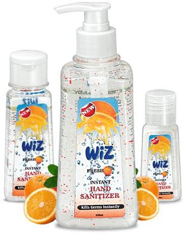 Orange Hand Sanitizer