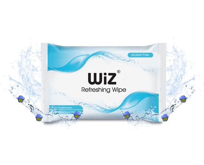 refreshing wet wipes