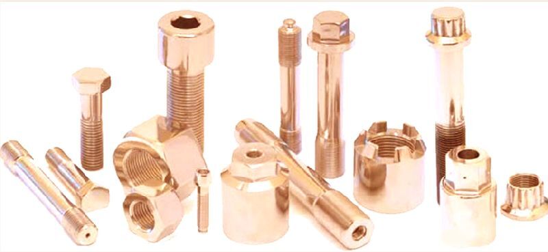 Polished Copper Fasteners, Size : 75-90mm