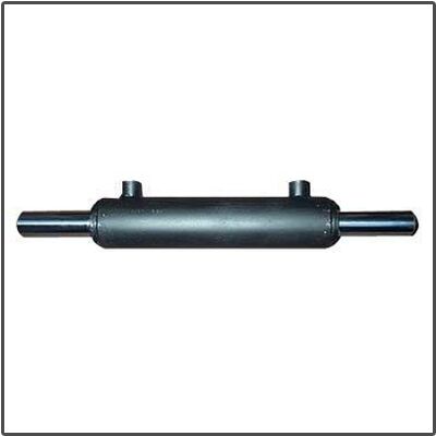 Double ended hydraulic cylinder