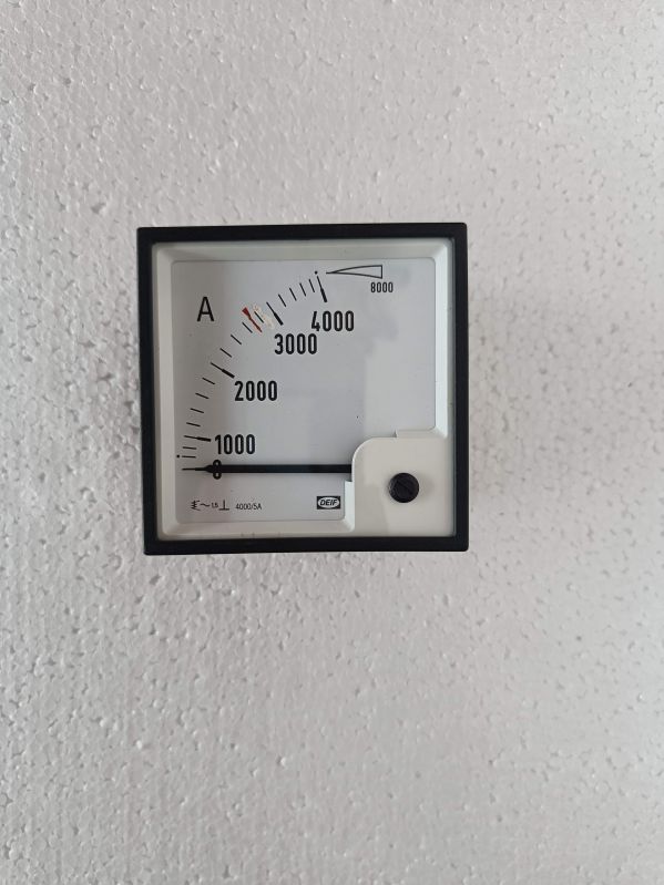 White Deif Ammeter 0-4000 A Eq96-x, For Control Panels, Industrial Use, Feature : Superior Finish