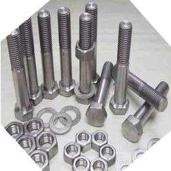 Power Coated Metal Hastelloy Bolts, Color : Grey