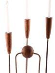 Aesthetic Candle Stand, Color : Brown