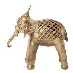 Dhokra Elephant Figurine