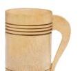 Natural Bamboo Shot Glass, Color : Beige