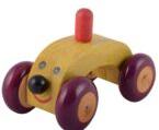Wooden Toy Car, Color : Maroon,  Yellow
