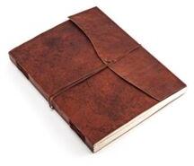Handmade Diary leather-Organizer diary journal Guestbook-