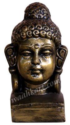 Lord buddha face statue