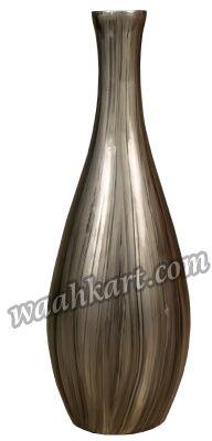 Plain flower vase in grey colour